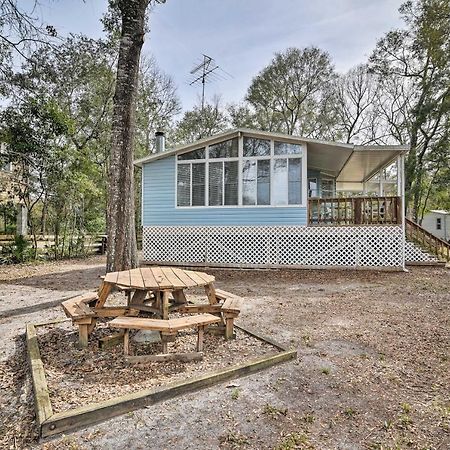Fishing Paradise With Deck On Suwannee River Branford Exterior photo