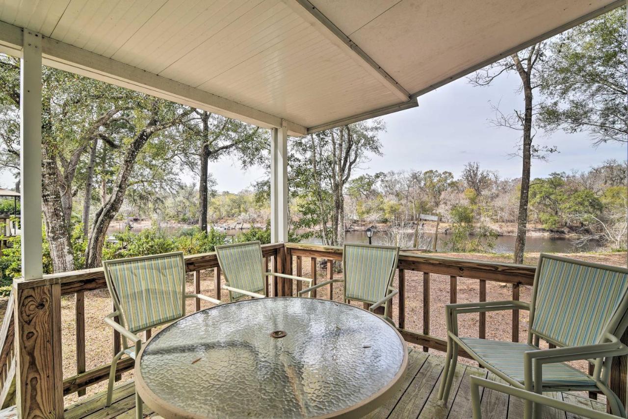 Fishing Paradise With Deck On Suwannee River Branford Exterior photo
