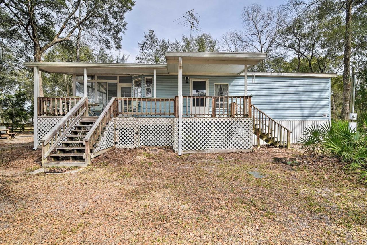 Fishing Paradise With Deck On Suwannee River Branford Exterior photo